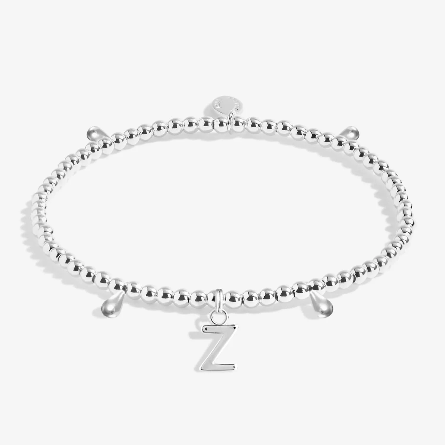Alphabet A Little Z Silver Plated Bracelet 7767 Joma Jewellery
