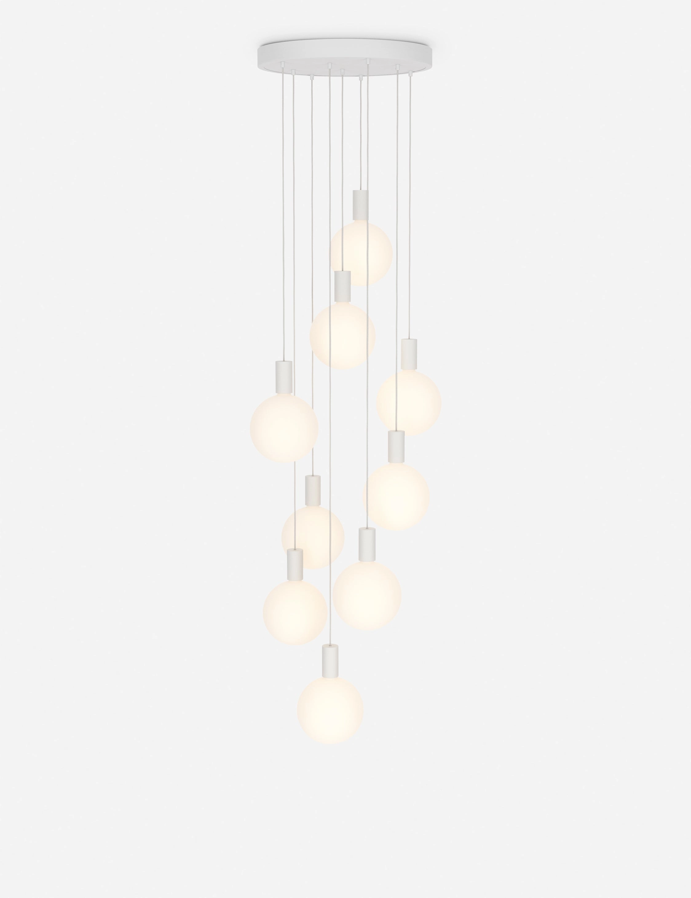 Alumina 9-Light Pendant Light by Tala modern ceiling lamp