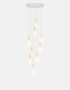 Alumina 9-Light Pendant Light by Tala modern ceiling lamp