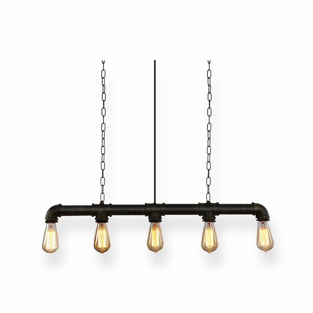 American Vintage Loft Chandelier flowerpot LED lamp