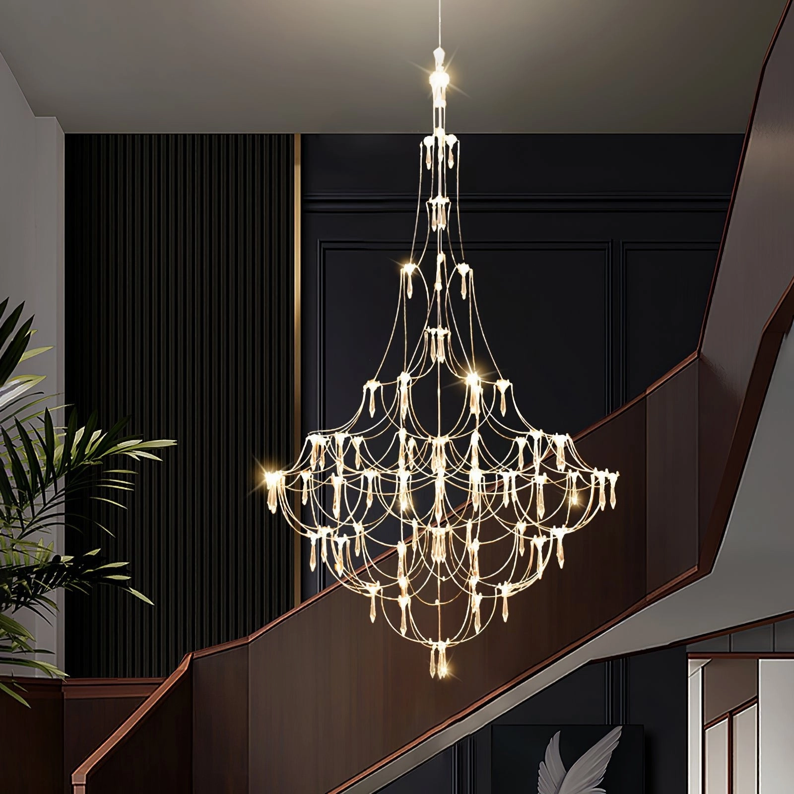 Amos Light Group Chandelier