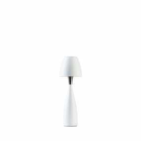 Anemon Bordlampe Small Mat Hvid - Belid ambient lighting fixture