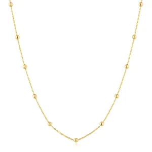 Ania Haie Gold Beaded Chain Necklace N060-02G Ania Haie Jewellery