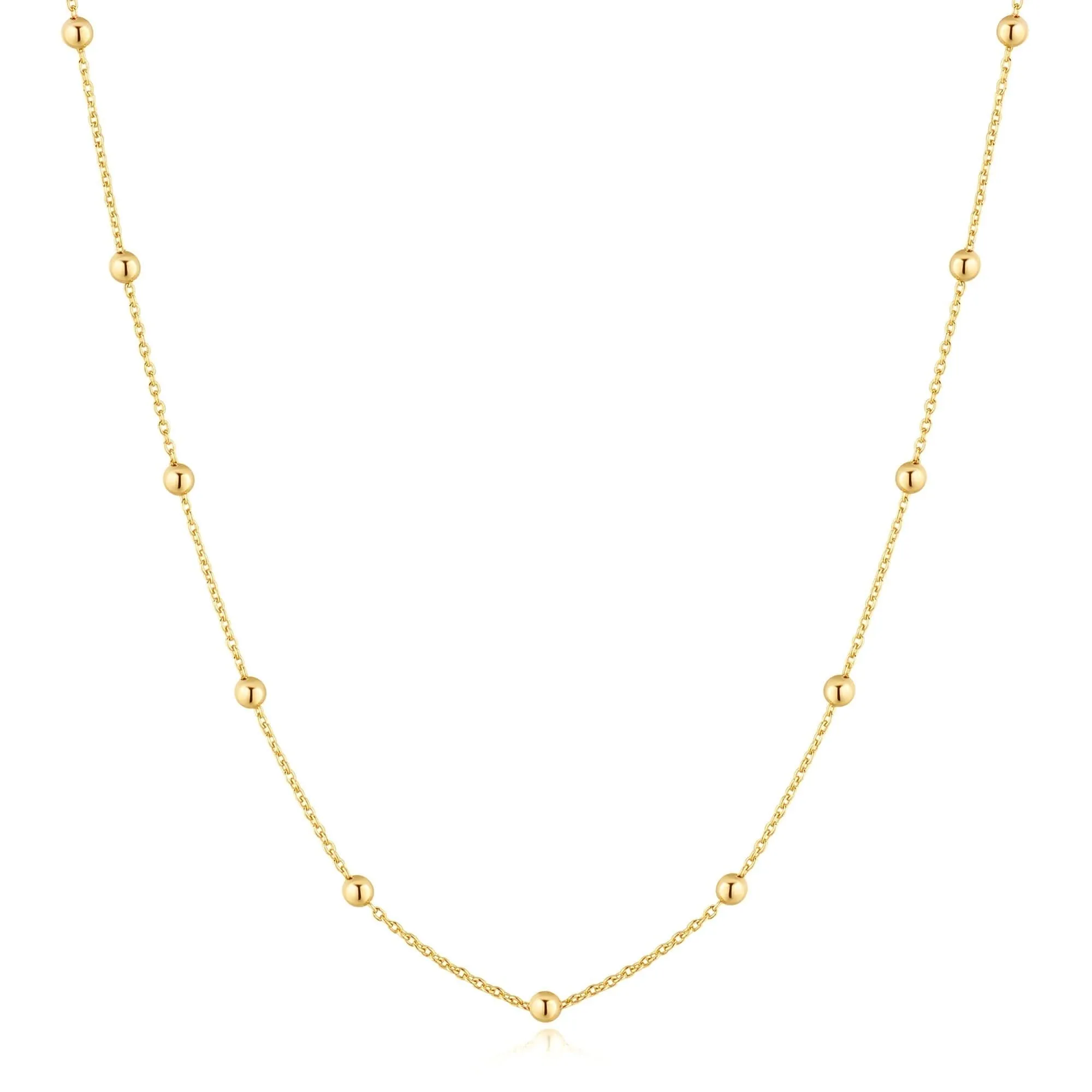 Ania Haie Gold Beaded Chain Necklace N060-02G Ania Haie Jewellery