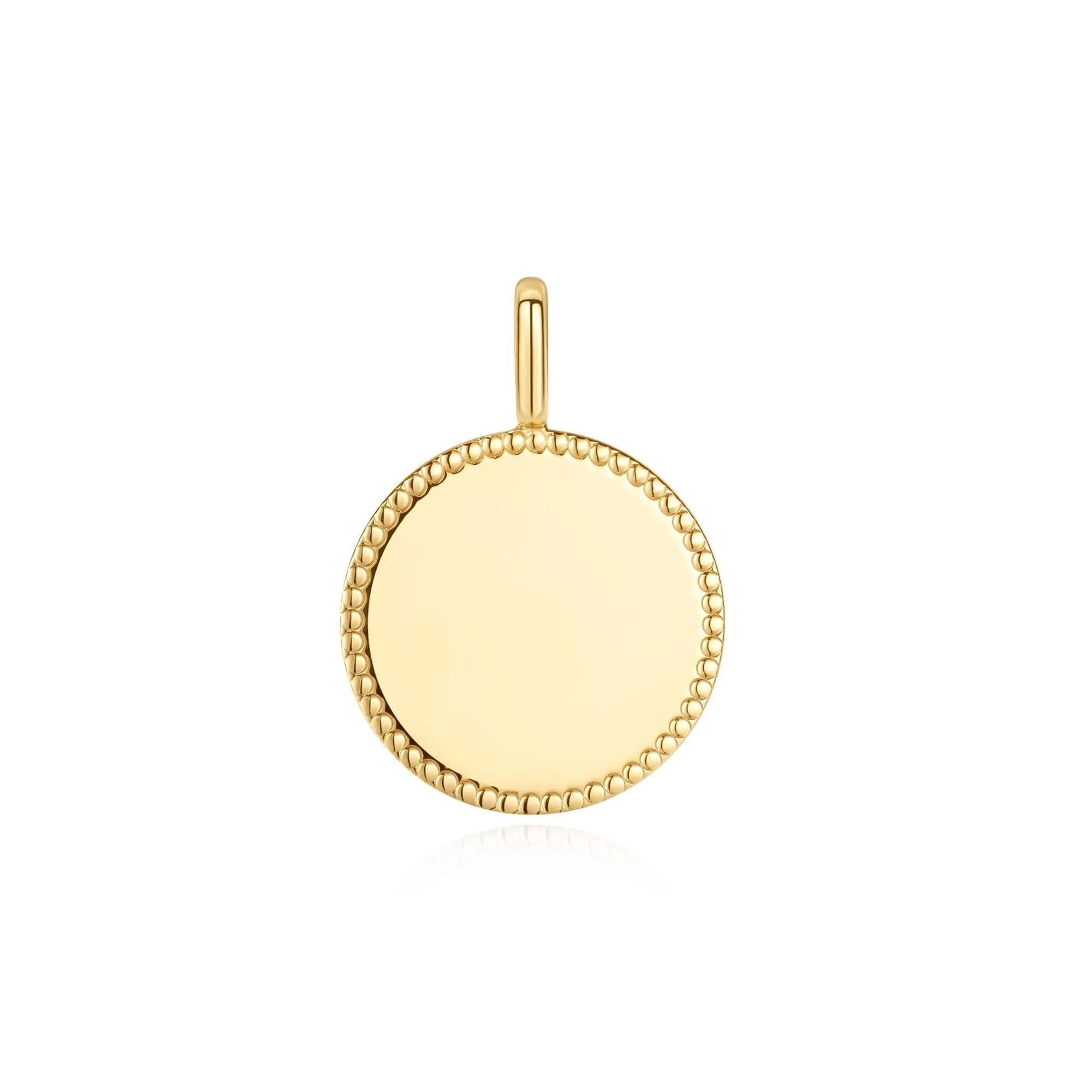 Ania Haie Gold Disc Charm NC060-04G Ania Haie Jewellery