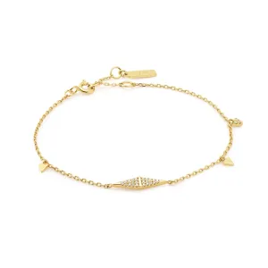 Ania Haie Gold Geometric Chain Bracelet B053-02G Ania Haie Jewellery