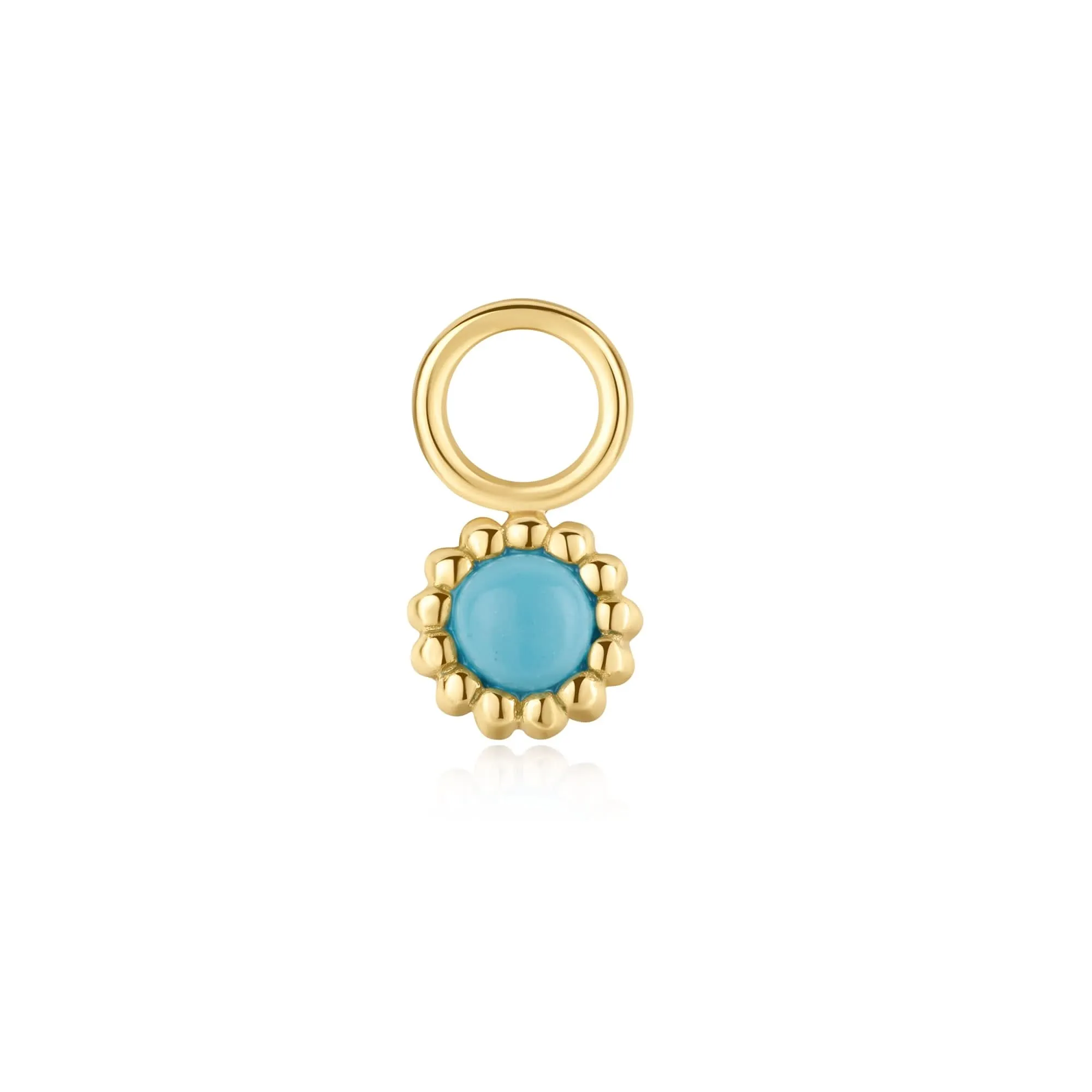 Ania Haie Gold Malachite Turquoise Earring Charm EC060-03G Ania Haie Jewellery