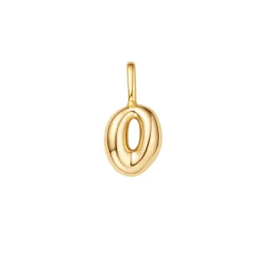 Ania Haie Gold O Letter Charm NC060-30G Ania Haie Jewellery