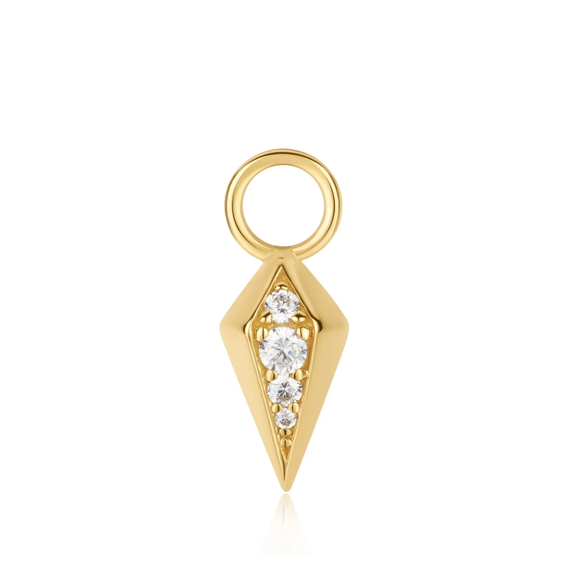 Ania Haie Gold Rhombus Earring Charm EC060-02G Ania Haie Jewellery
