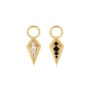 Ania Haie Gold Rhombus Earring Charm EC060-02G Ania Haie Jewellery