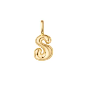 Ania Haie Gold S Letter Charm NC060-34G Ania Haie Jewellery