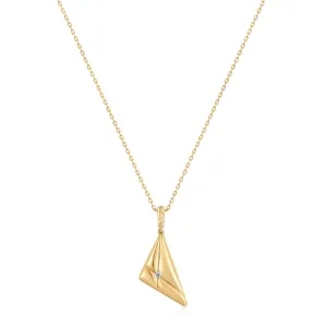 Ania Haie Gold Triangle Pendant Necklace N059-04G Ania Haie Jewellery