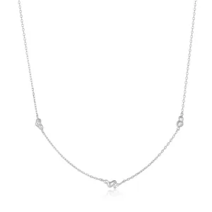 Ania Haie Jewellery Taking Shape - Silver Twist Wave Chain Necklace