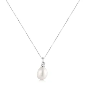 Ania Haie Silver Freshwater Pearl Pendant Necklace N058-02H Ania Haie Jewellery