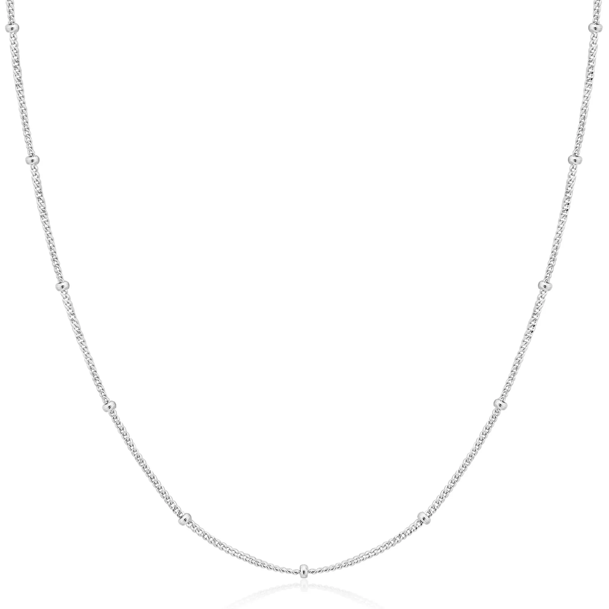 Ania Haie Silver Orb Chain Necklace N060-01H Ania Haie Jewellery