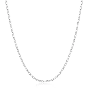 Ania Haie Silver Rectangle Link Chain Necklace N060-03H Ania Haie Jewellery