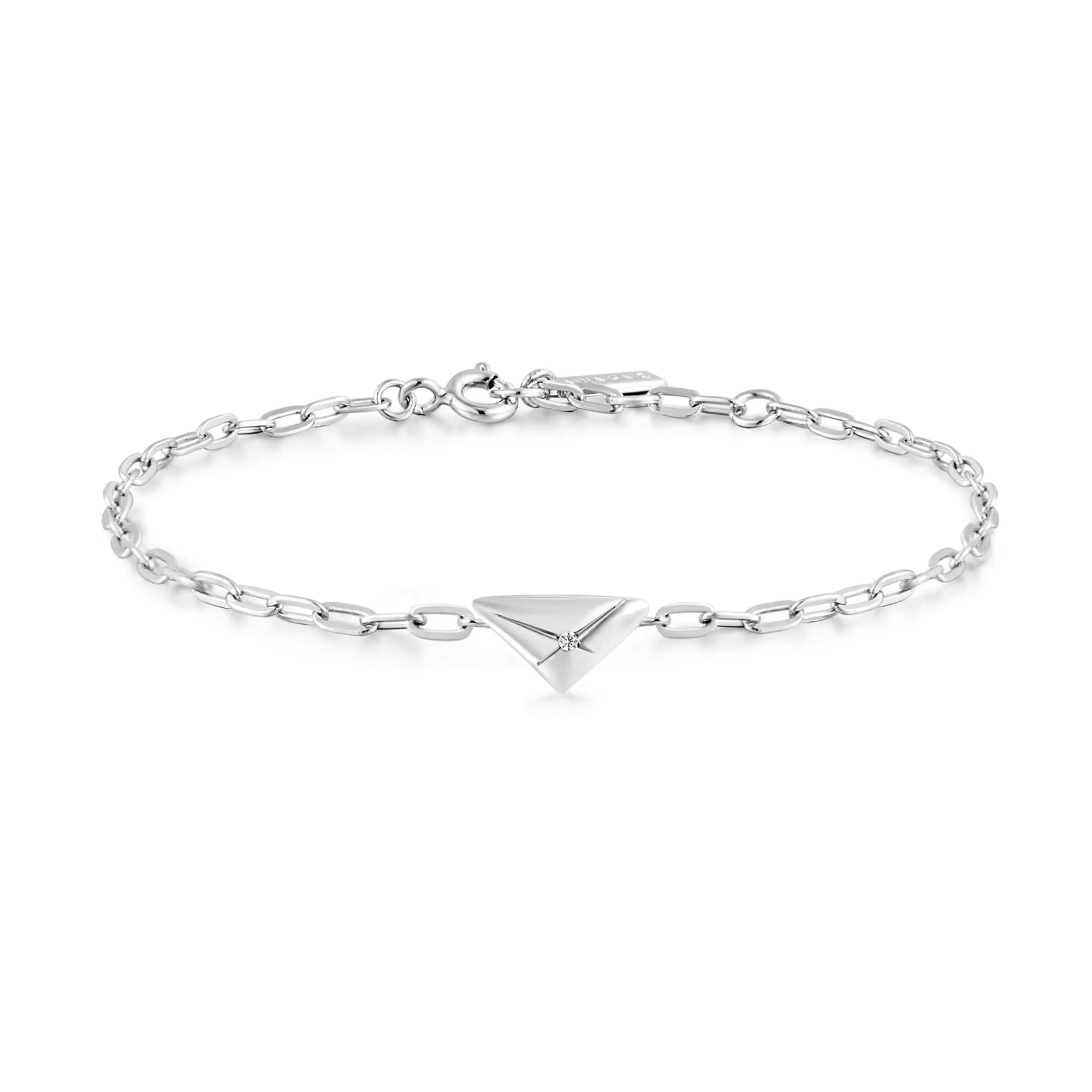 Ania Haie Silver Triangle Kiss Bracelet B059-01H Ania Haie Jewellery