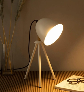 Anis Tripod Desk Lamp White Louis Poulsen chandelier