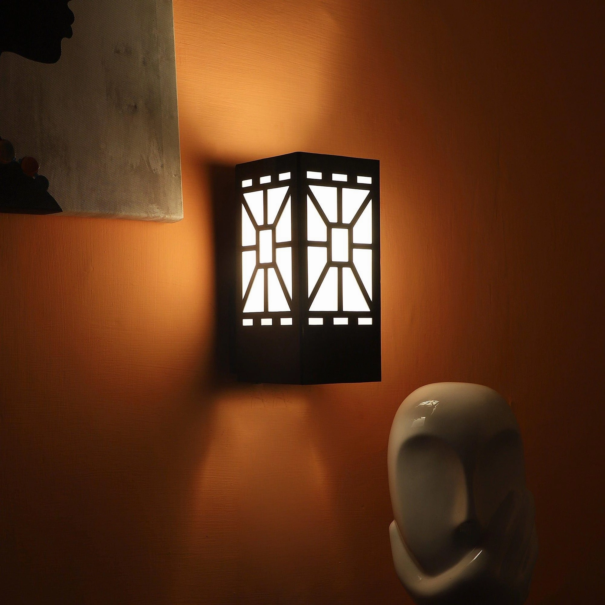 Antique Acrylic White Wall Lights