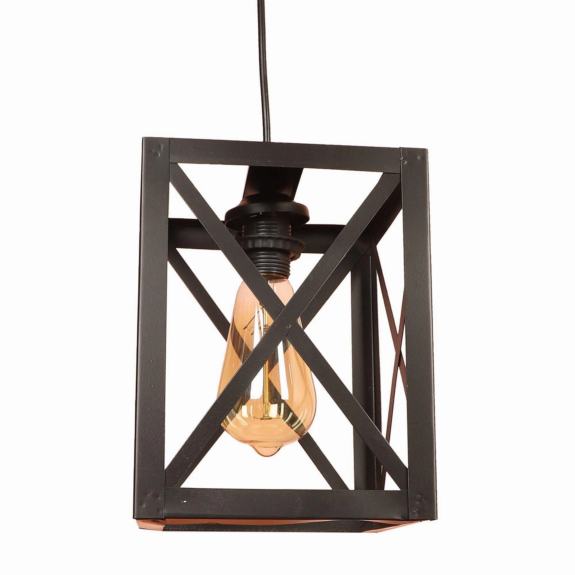 Antique Black  Iron Cluster Hanging Lights
