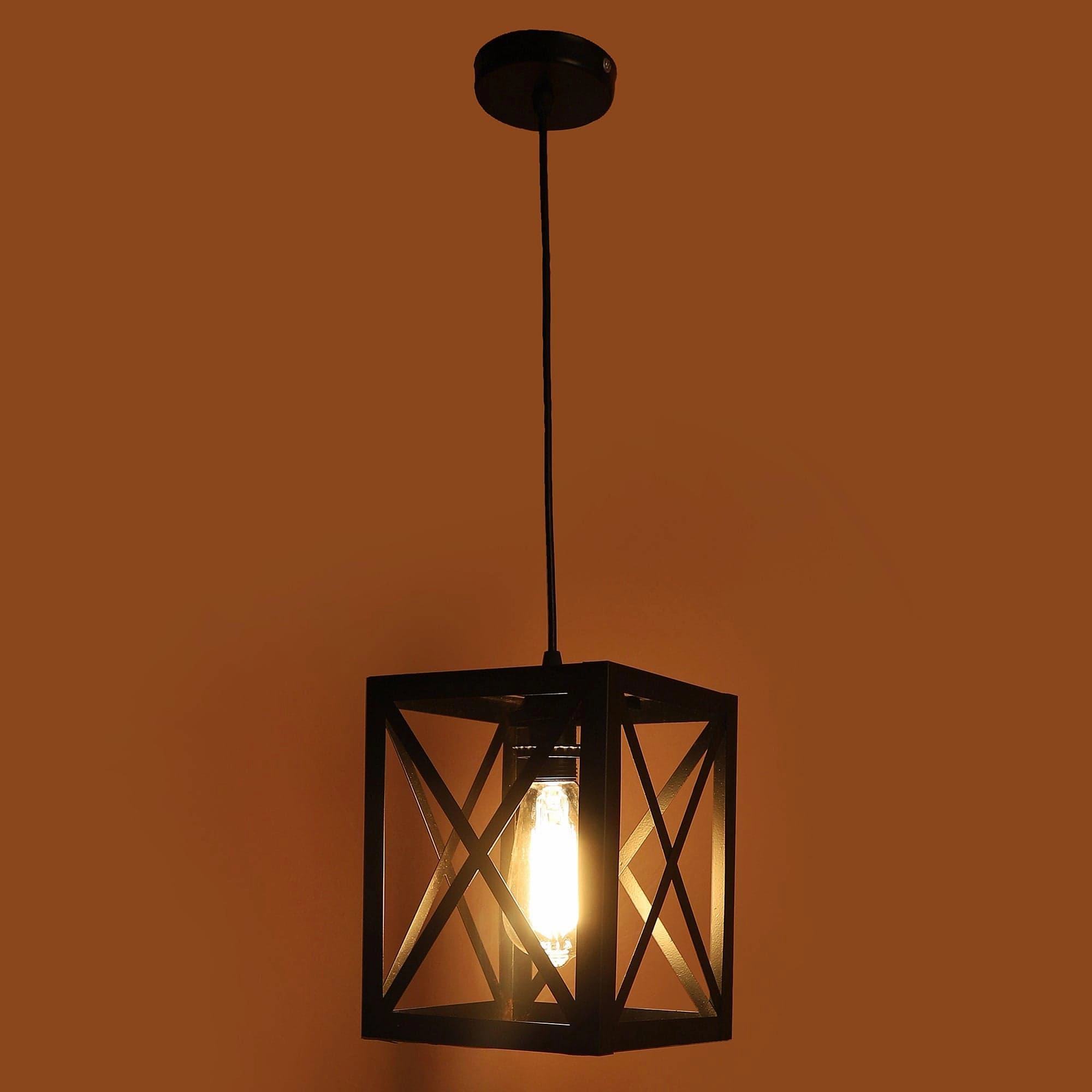 Antique Black  Iron Cluster Hanging Lights