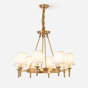 Antique Brass Chandelier modern modeling table light