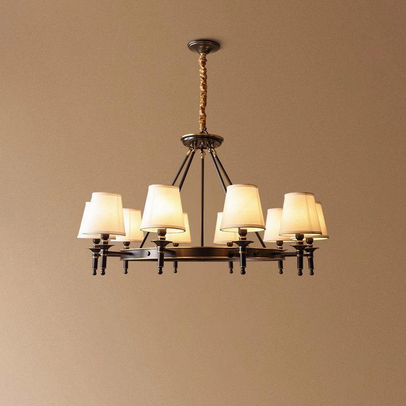 Antique Brass Chandelier