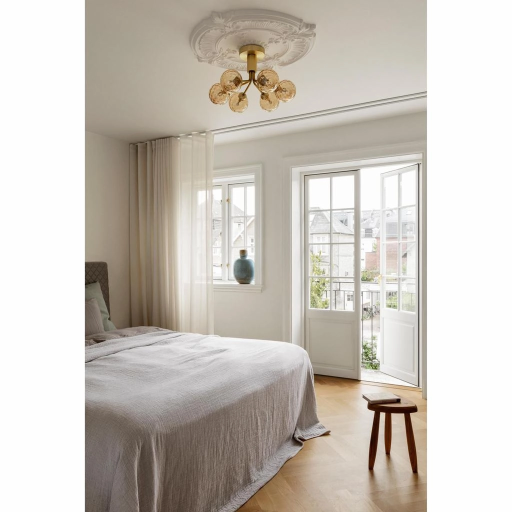 APIALES 6 LOFTSLAMPE BRSTET MESSING/OPTISK GULD ceramic table lamp