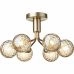 APIALES 6 LOFTSLAMPE BRSTET MESSING/OPTISK GULD