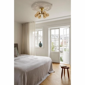 APIALES 6 LOFTSLAMPE BRSTET MESSING/OPTISK GULD ceramic table lamp