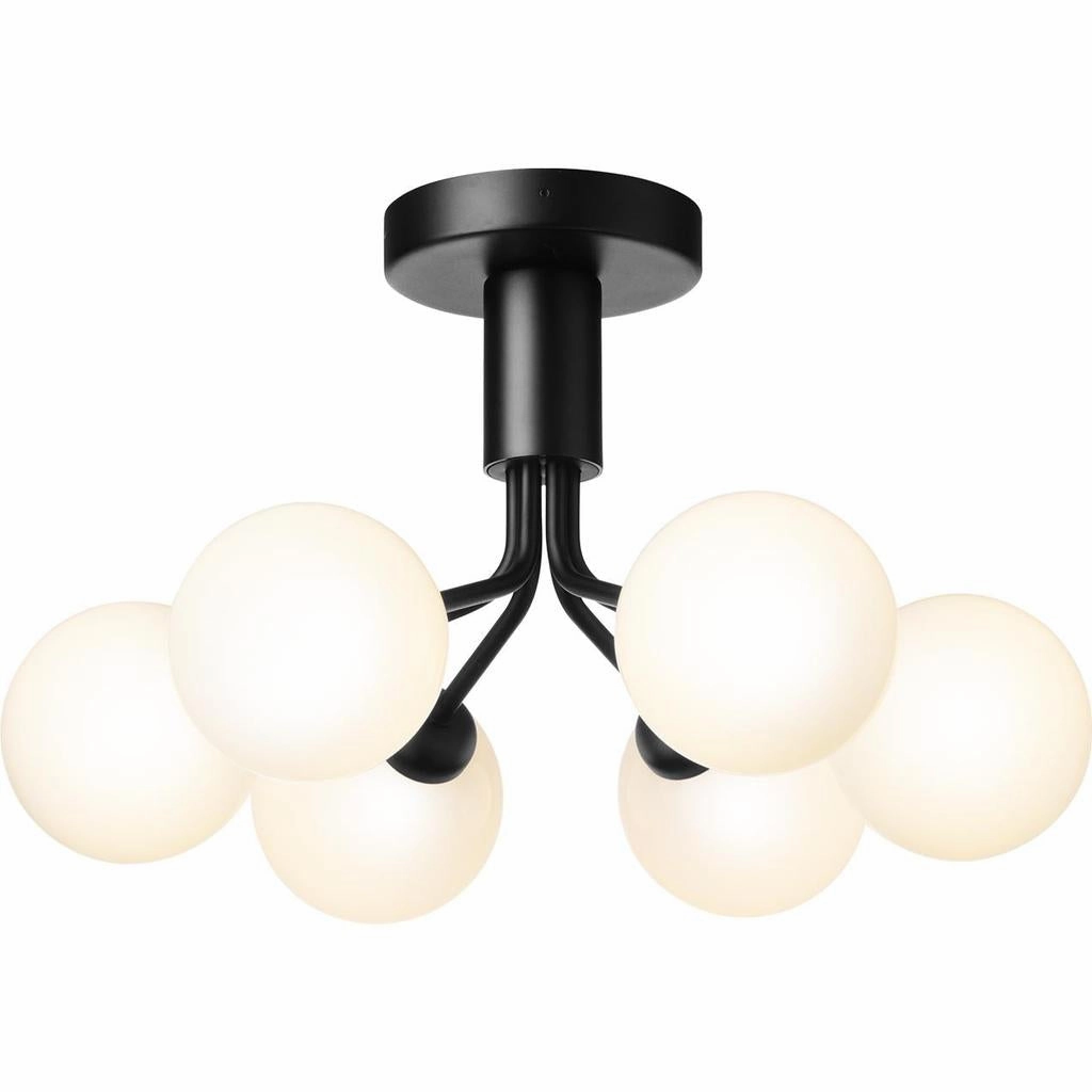 APIALES 6 LOFTSLAMPE SATINSORT/OPAL