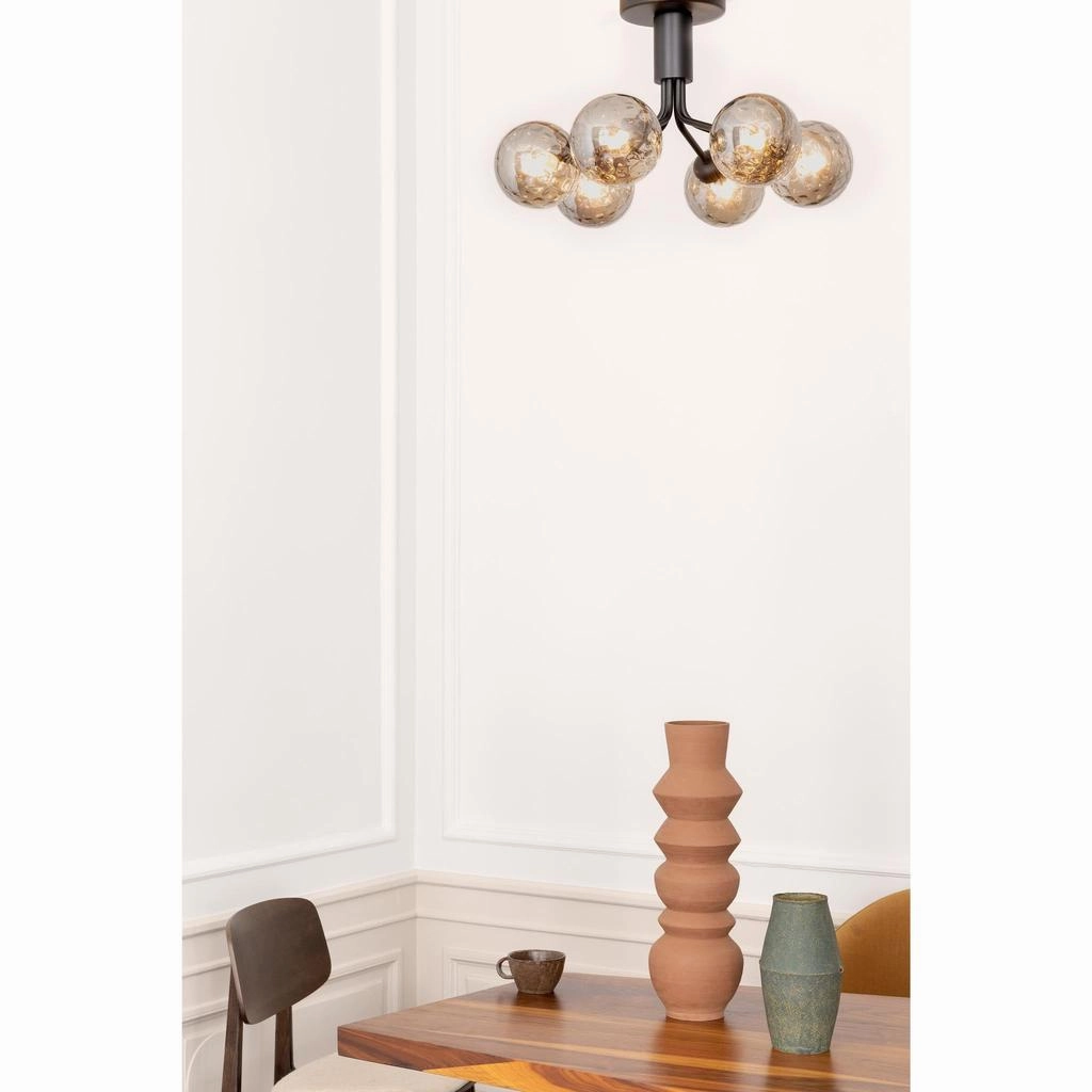 APIALES 6 LOFTSLAMPE SATINSORT/OPTIK RGET