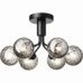 APIALES 6 LOFTSLAMPE SATINSORT/OPTIK RGET ceramic table lamp