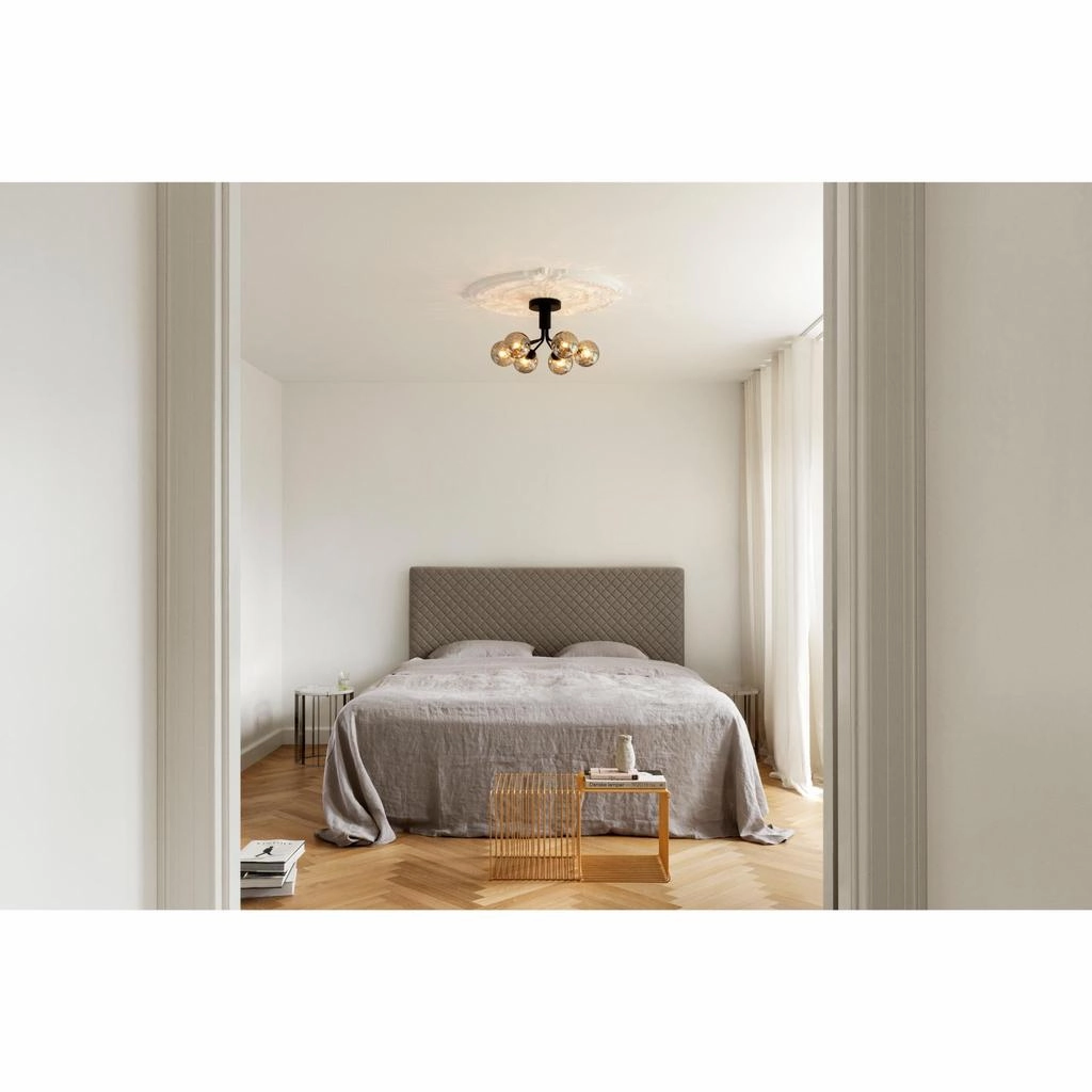 APIALES 6 LOFTSLAMPE SATINSORT/OPTIK RGET
