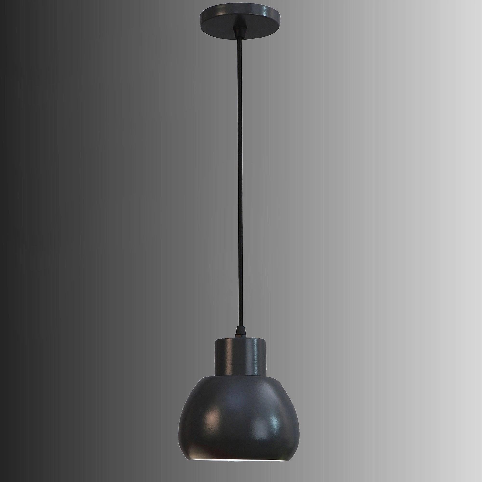 Apple Grey Metal Hanging Light by SS Lightings