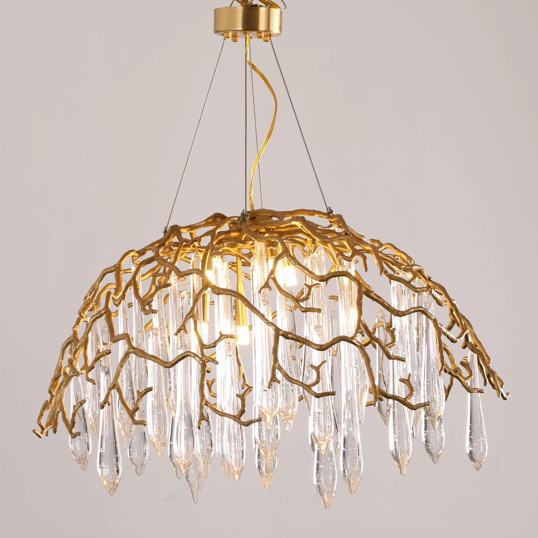 Aqua Dome Chandelier