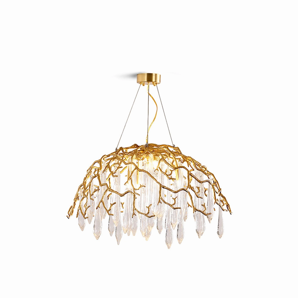 Aqua Dome Chandelier flowerpot LED lamp