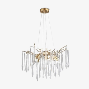 Aqua Funnel Chandelier modern modeling table light