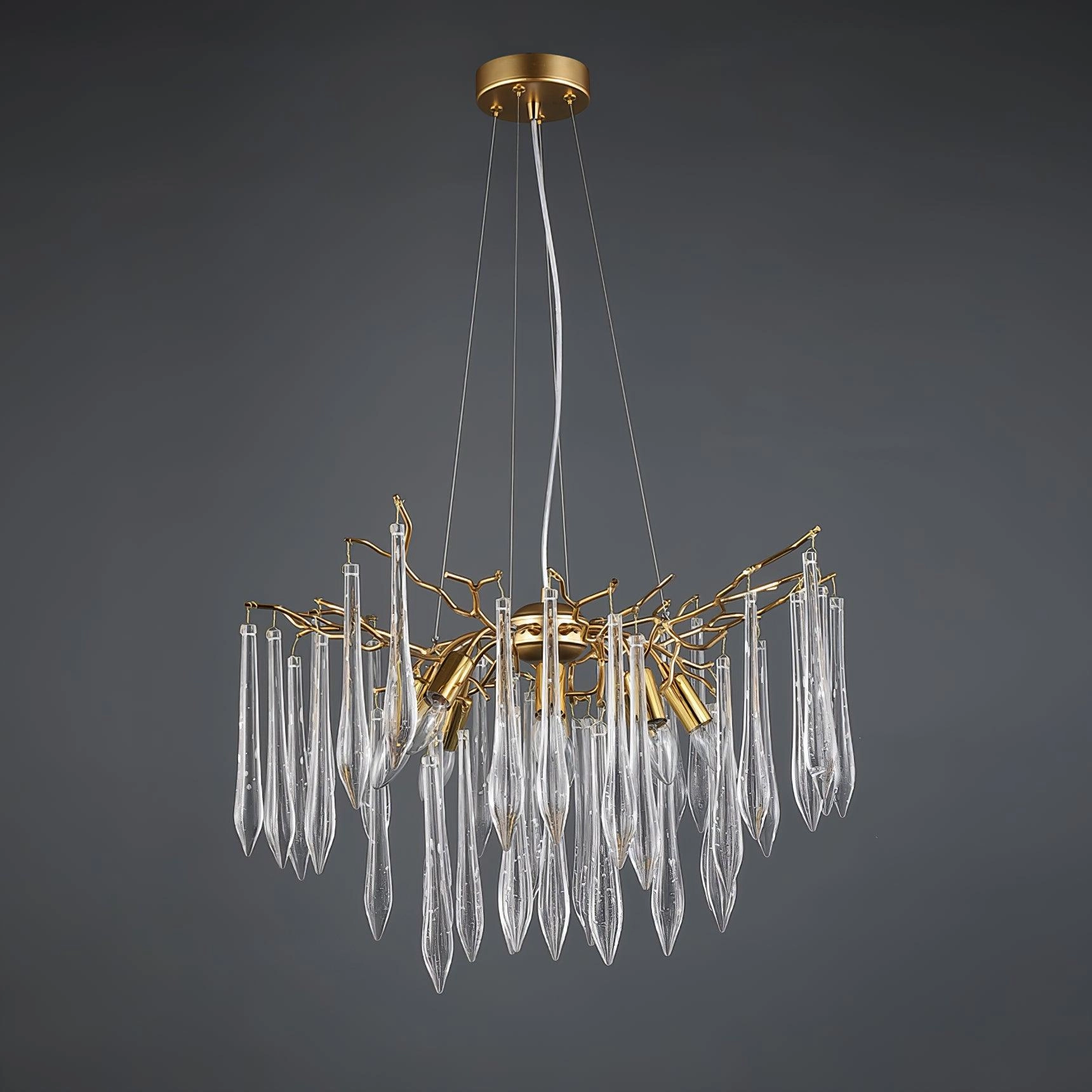 Aqua Funnel Chandelier
