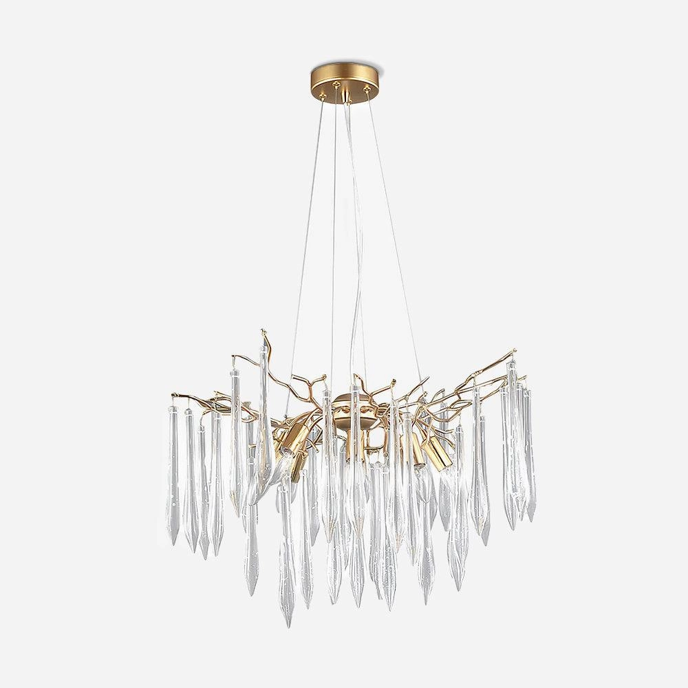 Aqua Funnel Chandelier modern modeling table light