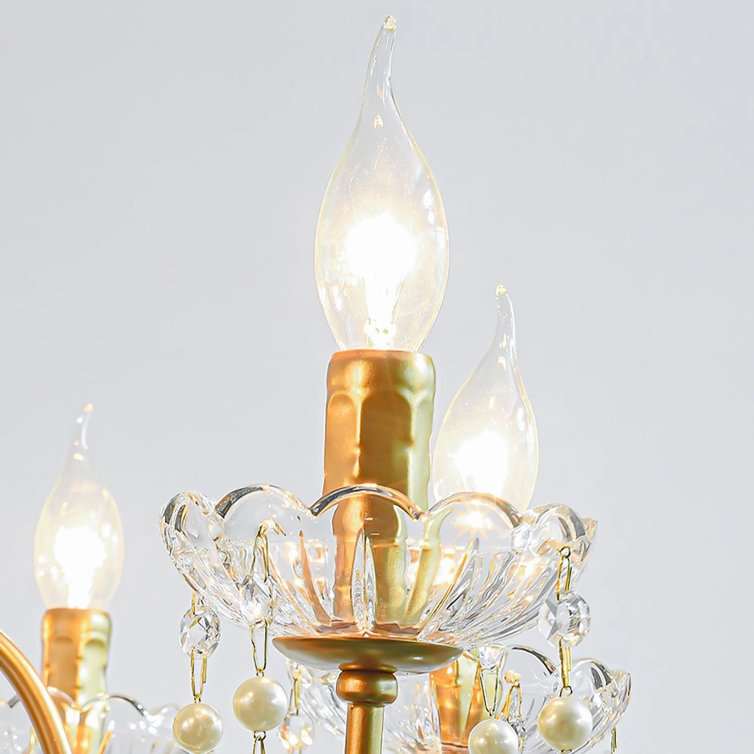 Arcadia Gold Chandelier