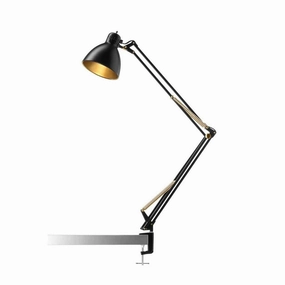 Archi T2 Bordlampe Sort/guld decorative wall light fixture