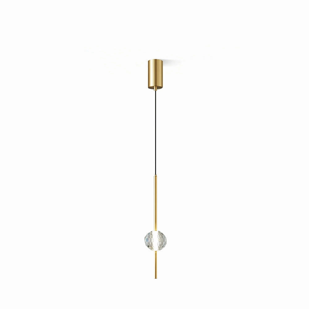 Ari Crystal Pendant Lamp minimalist ceiling light