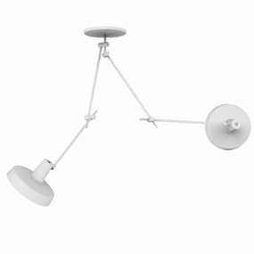 Arigato Dobbelt Loftlampe Hvid ceramic table lamp