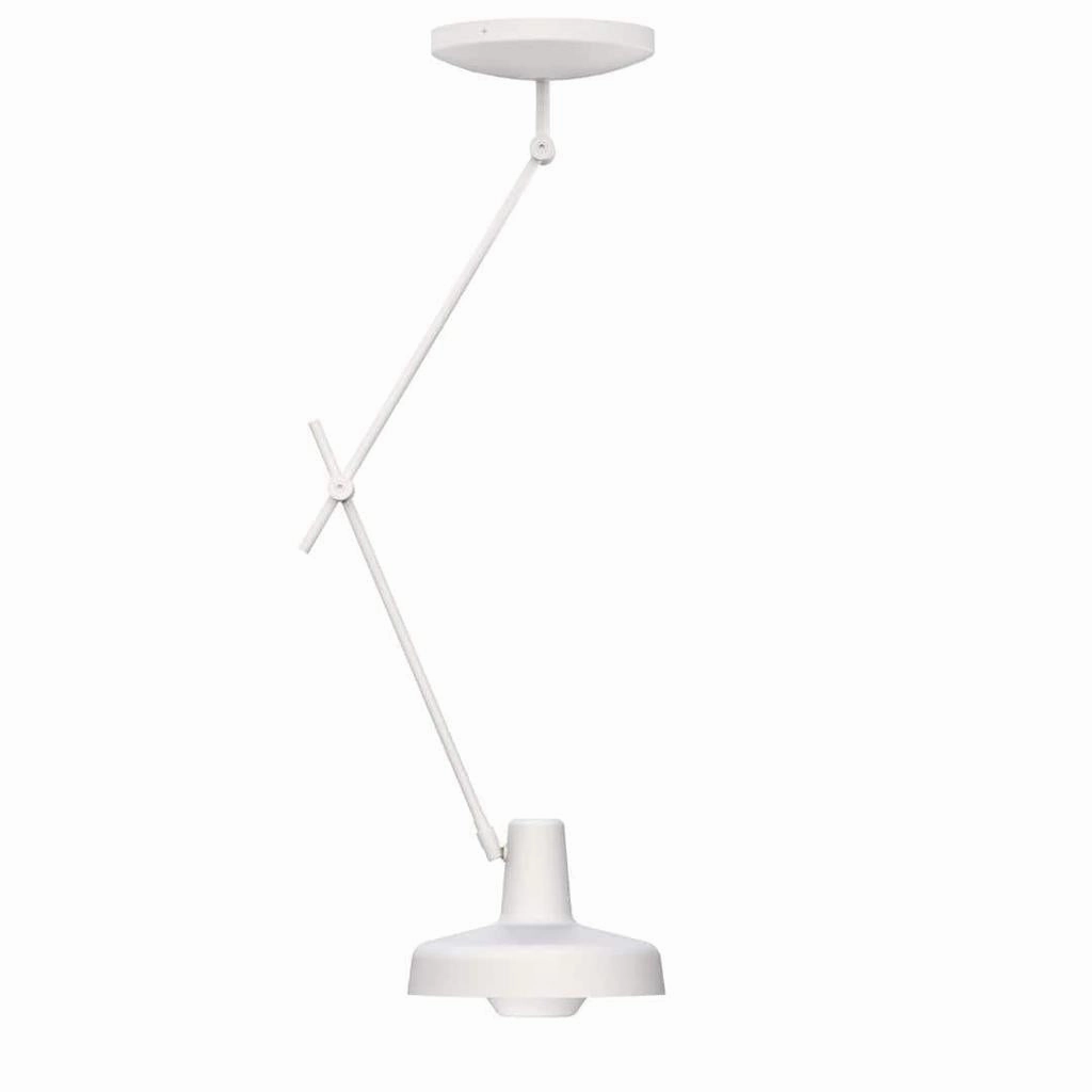 Arigato Loftlampe Kort Hvid ceramic table lamp
