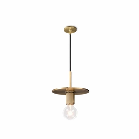 Armed Brass Pendant Lamp minimalist ceiling light