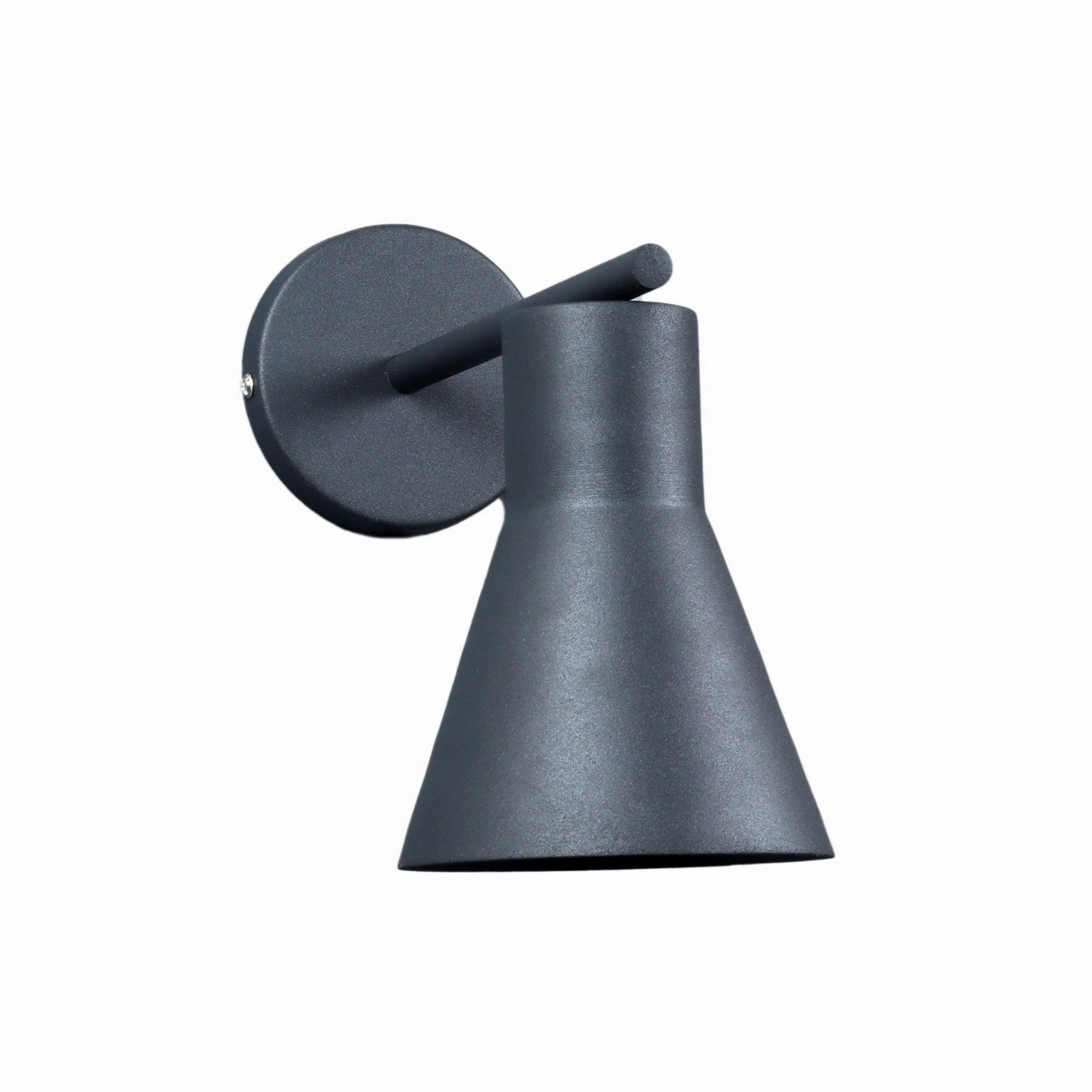 Art Deco Grey Metal Wall Light By SS Lightings