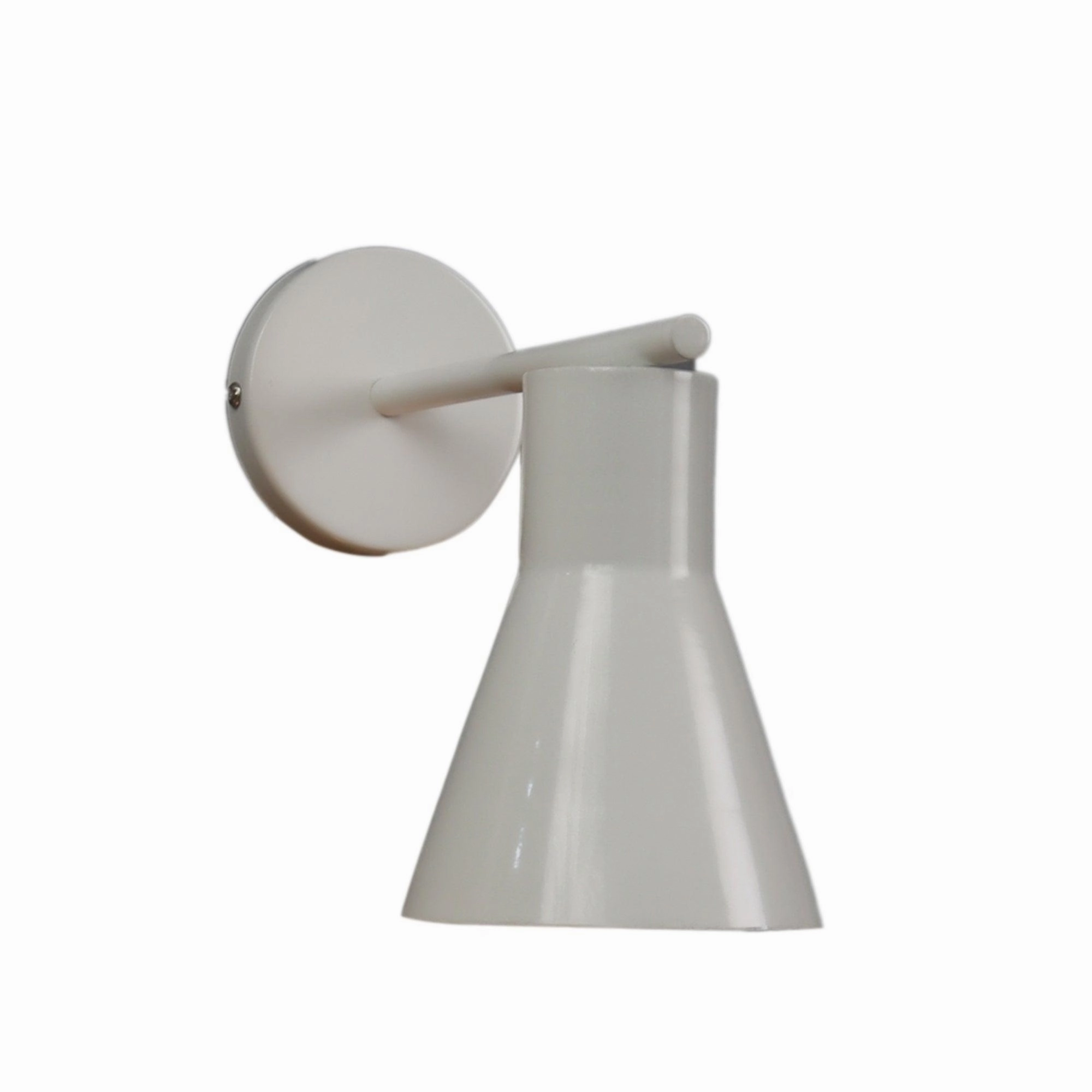 Art Deco White Metal Wall Light By SS Lightings