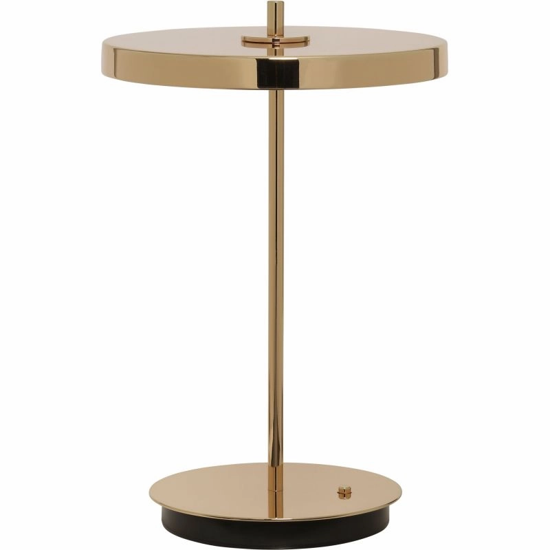 ASTERIA MOVE - PORTABLE LED - POLERET MESSING ambient lighting fixture