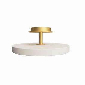 Asteria Up Medium Perle Hvid ceramic table lamp